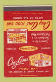 Matchbook Cover - Chez Ami Restaurant London ON SAMPLE 40 Strike
