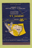 Matchbook Cover - Geofoto Rio De Janeiro Brazil WEAR 40 Strike