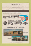 Matchbook Cover - Grvois Bank ST Louis MO 40 Strike