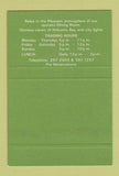 Matchbook Cover - Jade Palace Chinese Williamstown Australia SAMPLE 40 Strike