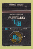 Matchbook Cover - Tooth Company Montebello CA WEAR 40 Strike