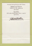Matchbook Cover - Daniel's Broiler Seattle Bellevue WA WEAR 40 Strike