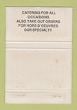 Matchbook Cover - Braithwaite Country Club  RED 40 Strike