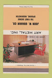 Matchbook Cover - John Graham Art Metal Office Furniture Spokane WA 40 Strike