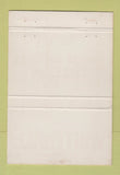Matchbook Cover - Whitehall Bulding Supply WEAR 40 Strike