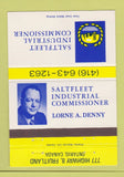 Matchbook Cover - Saltfleet Industrial Comm. Fruitland ON Lorne Denny 40 Strike