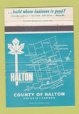 Matchbook Cover - Halton Ontario ON Milton 40 Strike