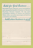Matchbook Cover - Halton Ontario ON Milton 40 Strike