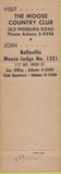 Matchbook Cover - Matchbook Cover Moose Lodge Belleville Swansea IL