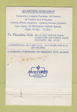 Matchbook Cover - Hilltop Inn Hansom Air Force Base Bedford MA WEAR 40 Strike