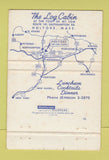 Matchbook Cover - Log Cabin Holyoke MA WEAR 40 Strike