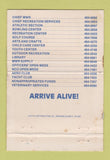 Matchbook Cover - Air Force Patrick Air Base FL WORN 40 Strike