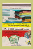 Matchbook Cover - Austin Laundry Austin TX Dry Cleaning 40 Strike
