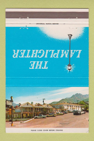 Matchbook Cover - The Lamplighter Square Salt Lake City UT 40 Strike