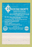 Matchbook Cover - Briarcroft Savings and Loan Lubbock TX 40 Strike