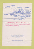 Matchbook Cover - Pocono Mountains PA 40 Strike
