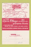 Matchbook Cover - Chin's Village Chinese Wellesley MA 40 Strike