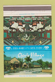 Matchbook Cover - Chin's Village Chinese Wellesley MA 40 Strike