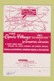Matchbook Cover - Chin's Village Chinese Wellesley MA 40 Strike