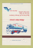 Matchbook Cover - Atlas Van Lines Trucking Louisville KY 40 Strike