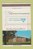 Matchbook Cover - Berkshire Life Insurance Pittsfield MA 40 Strike