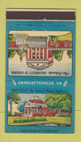 Matchbook Cover - Charlottesville VA Brown's Gifts Monticello  36 Strike
