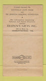Matchbook Cover - Charlottesville VA Brown's Gifts Monticello  36 Strike