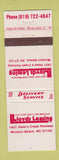 Matchbook Cover - Lloyds Leasing Winston Salem NC