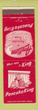 Matchbook Cover - Pancake King West Yarmouth MA