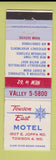 Matchbook Cover - Towson East Motel Towson MD