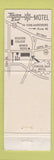 Matchbook Cover - Towson East Motel Towson MD