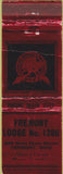 Matchbook Cover - Matchbook Cover Moose Lodge Fremont OH