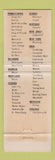 Matchbook Cover - Dutch Pantry Restaurant CHAIN WEAR