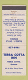 Matchbook Cover - Terra Cotta Inn ON