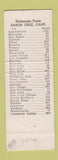 Matchbook Cover - Clear View Court Motel Santa Cruz CA WEAR