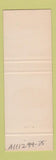 Matchbook Cover - Hotel Warren Salina KS