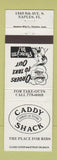 Matchbook Cover - Caddy Shack Restaurant Ribs Naples FL