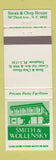 Matchbook Cover - Smith a& Wollensky Steak Chop House New York City