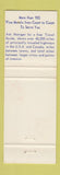Matchbook Cover - Western Hills Motel Reedsport OR Best Western