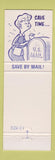 Matchbook Cover - Pentucket Five Cents Savings Haverhill MA