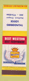 Matchbook Cover - Best Western Thunderbird Lodge Medford OR