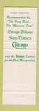 Matchbook Cover - Mi Pueblo Mexican Chicago Champaign Chicago Ridge IL
