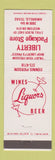 Matchbook Cover - Liberty Package Liquor Amarillo TX