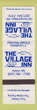 Matchbook Cover - The Village Inn Auburn ME Old Orchard Beach