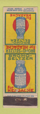 Matchbook Cover - Bromo Seltzer DQ WEAR