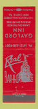 Matchbook Cover - Gaylord Inn New Castle PA BBQ