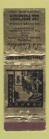 Matchbook Cover - La Casadoro San Francisco CA WEAR