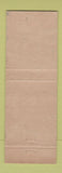 Matchbook Cover - Pavilion Hotel Montpelier VT