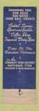 Matchbook Cover - Hotel Webster Hall Pittsburgh PA