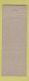 Matchbook Cover - Capitol Bar Cheyenne WY